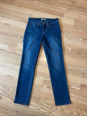 Levi's Women's Blue Skinny Slim Jeans 712 Sz 28